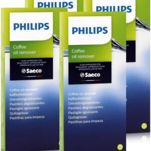 Philips Saeco CA6704/10 Coffee Grease Remover – 6 Tablets of 1.6 g (Pack of 4)