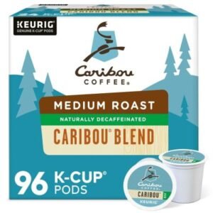 Caribou Coffee Caribou Blend Decaf Keurig Single-Serve K-Cup Pods
