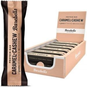 Barebells Caramel Cashew Protein Bar, 12-pack